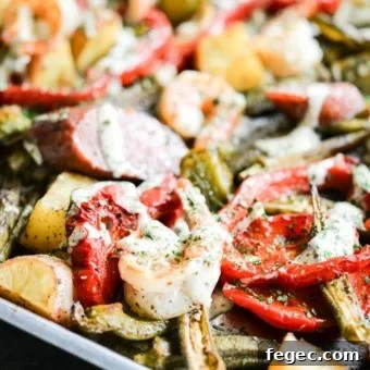 Cajun Shrimp Sheet Pan Dinner Fed and Fit-3