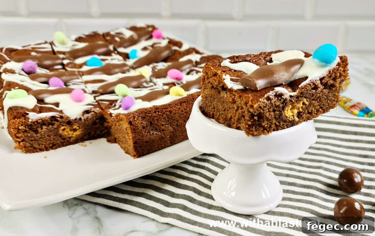 Easter Blondies Easter Blondies