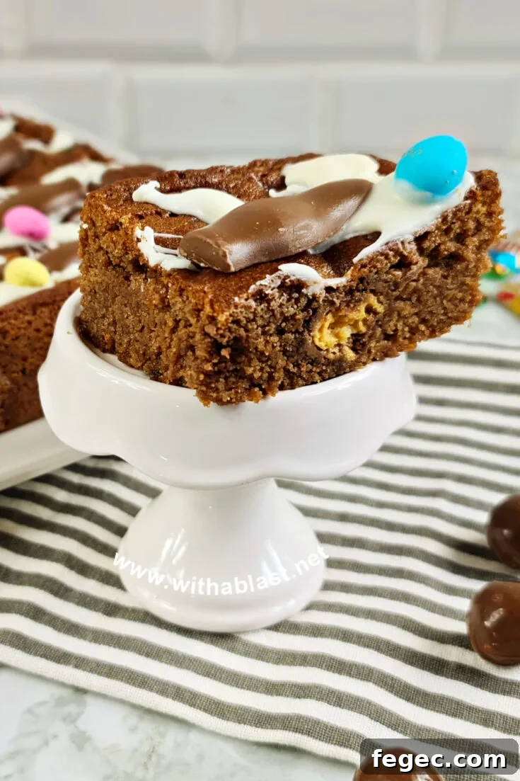 Easter Blondies Easter Blondies