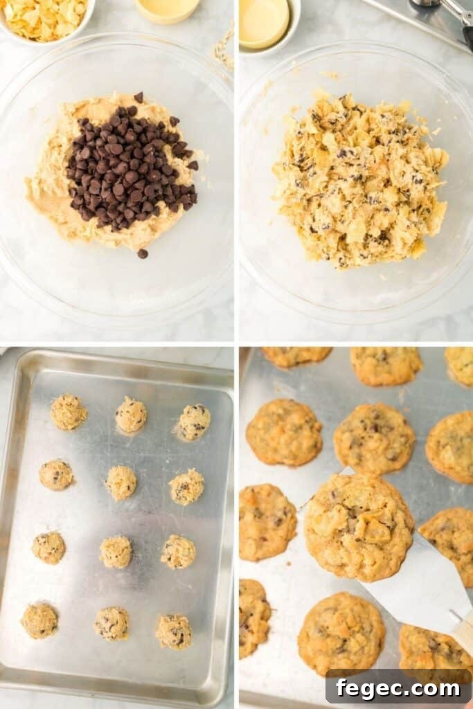 how to make potato chip cookies