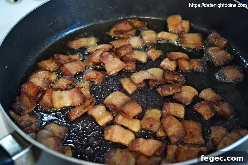 Spicy Jalapeño Bacon Jam Recipe for Sandwiches & Appetizers 5 Cook the Bacon to Taste