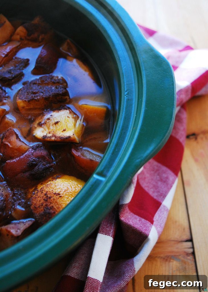 Slow Cooker Apple and Pear Cider Recipe 5 Slow Cooker Apple Pear Cider (Gluten, dairy, egg, soy, peanut & tree nut free; top 8 free; vegan) Drink recipe by AllergyAwesomeness.com