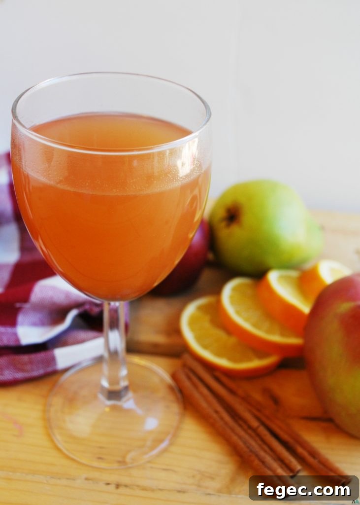 Slow Cooker Apple and Pear Cider Recipe 6 Slow Cooker Apple Pear Cider (Gluten, dairy, egg, soy, peanut & tree nut free; top 8 free; vegan) Drink recipe by AllergyAwesomeness.com