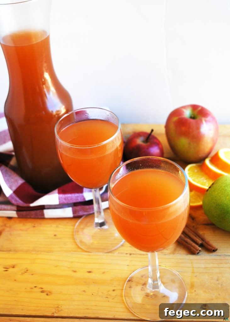 Slow Cooker Apple and Pear Cider Recipe 9 Slow Cooker Apple Pear Cider (Gluten, dairy, egg, soy, peanut & tree nut free; top 8 free; vegan) Drink recipe by AllergyAwesomeness.com
