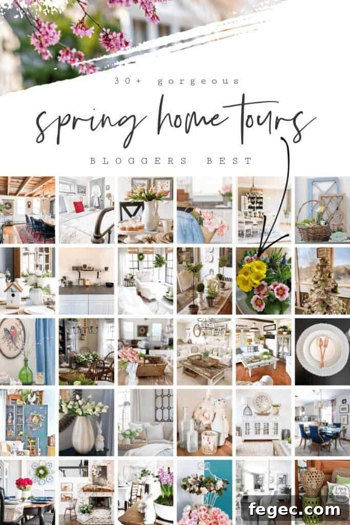 Spring Dining Room Ideas for Greenery Lovers 14 Pinterest graphic