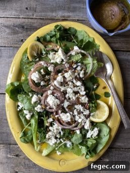 lemon feta salad