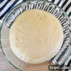 Small batch pizza dough recipe.