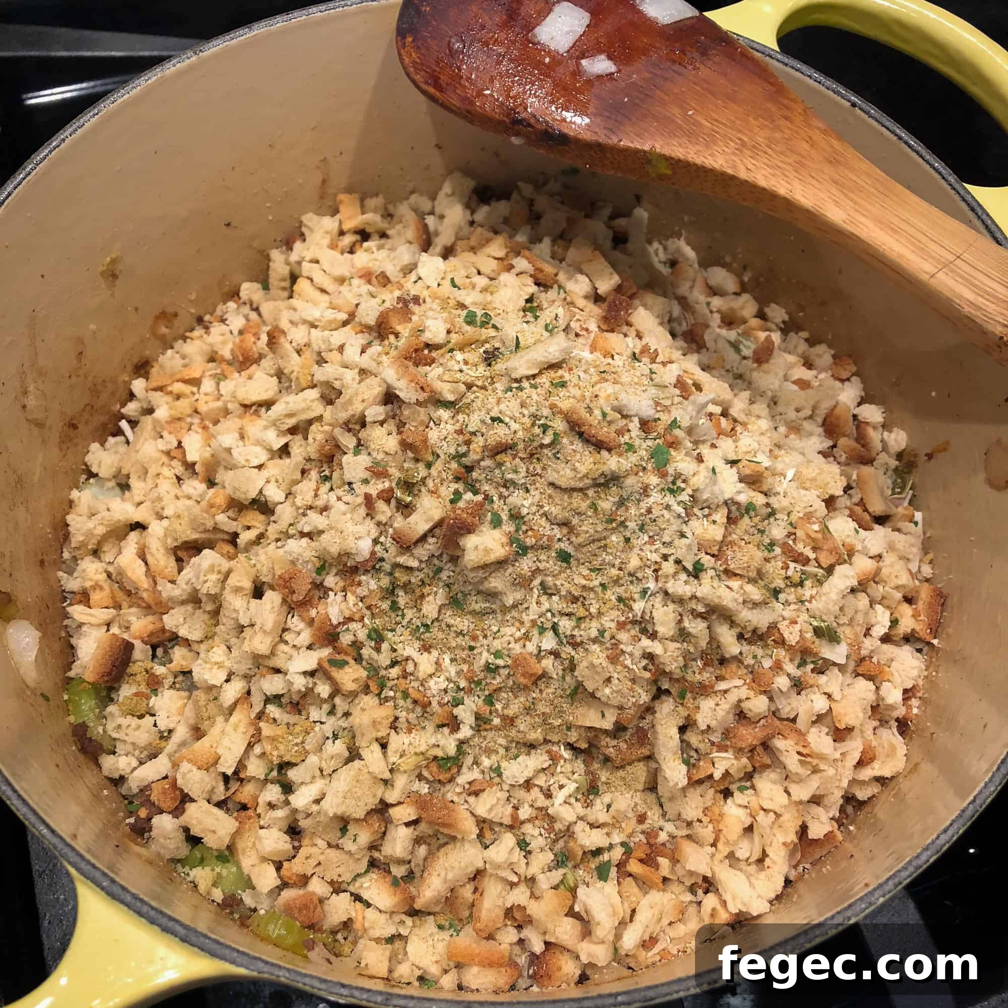 Classic Homemade Turkey Stuffing Recipe from Mom 5 Add three boxes of turkey stuffing mix