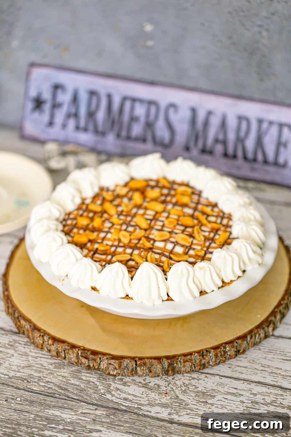 no bake Peanut Butter Banana Pie recipe