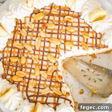 Banana Peanut Butter Cream Pie
