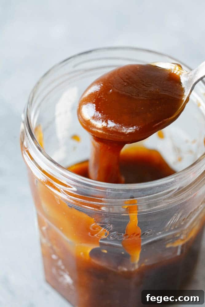 5 Minute Dairy-Free Caramel Sauce
