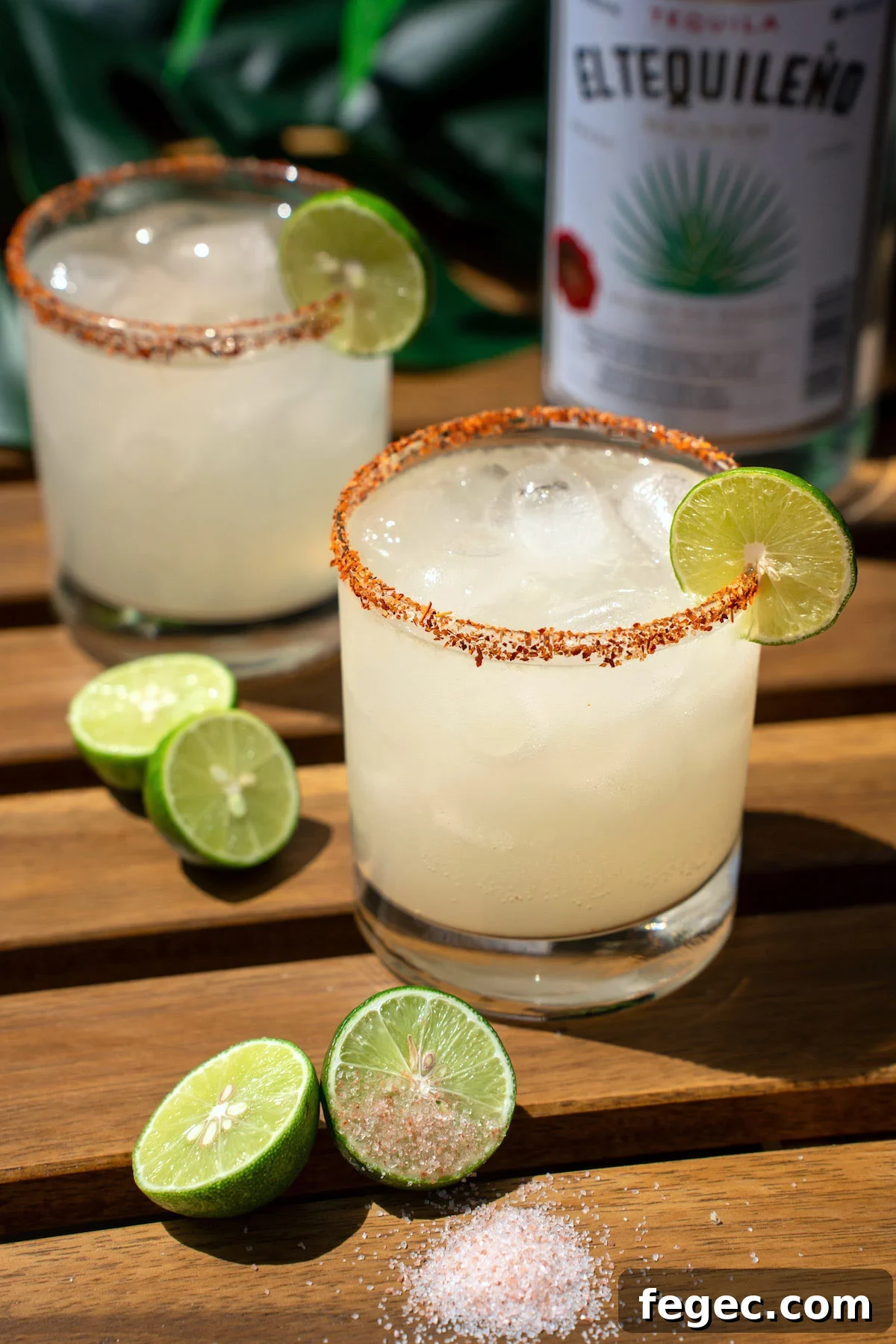 Two Paloma cocktails