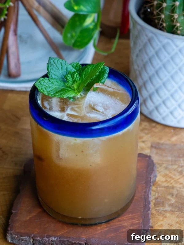 Tamarind bourbon smash