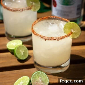 two paloma cocktails