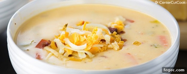 Spicy Wisconsin Cheese  Bacon Soup
