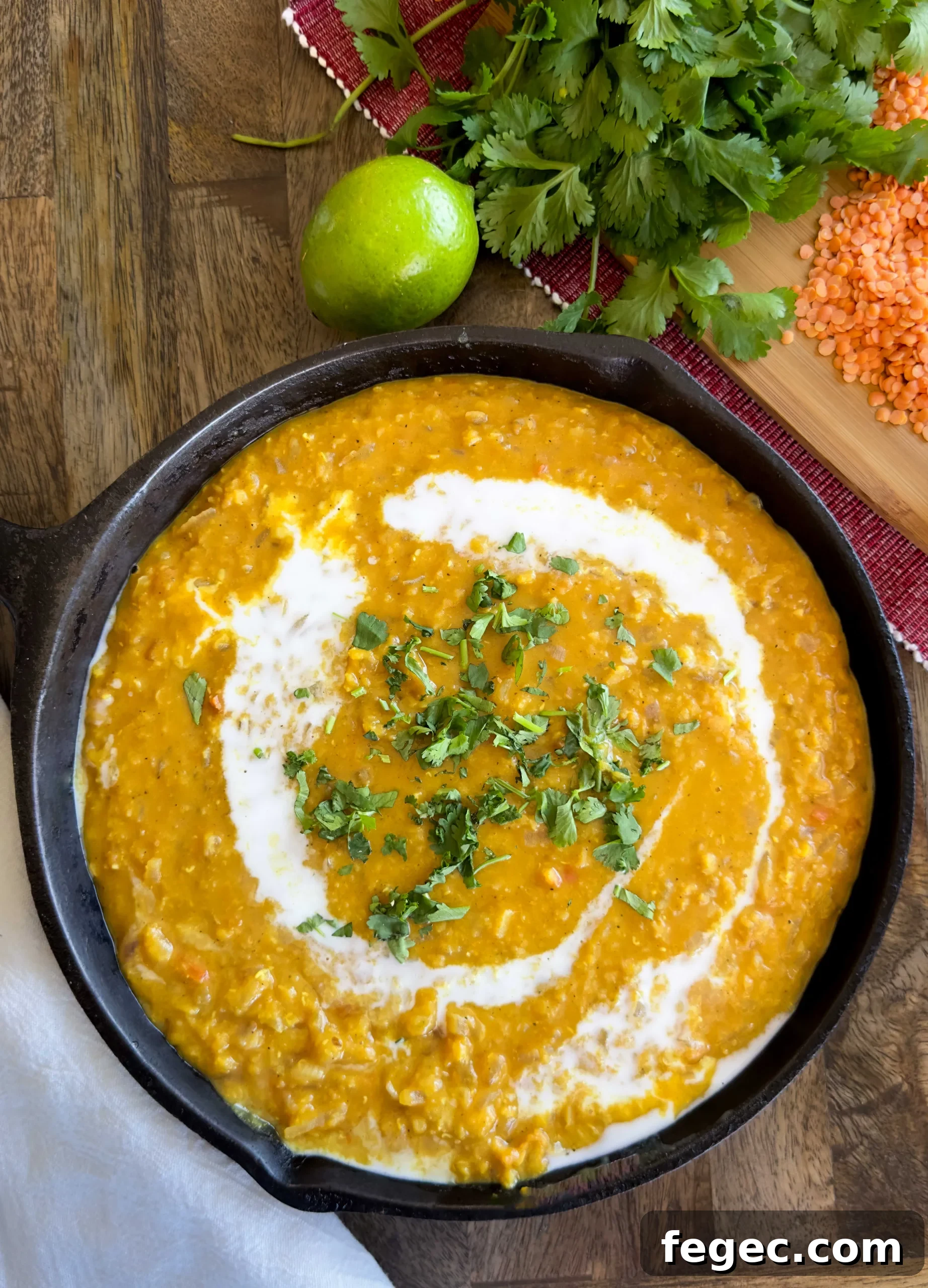Red Lentil Dahl