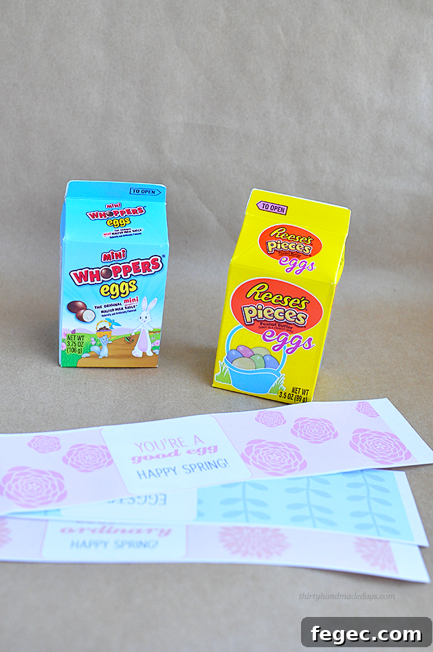 Supplies for egg carton printable | Thirty Handmade Days