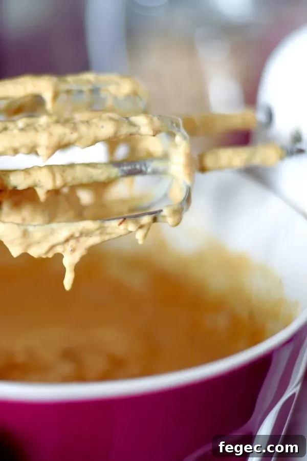 batter in a mixer