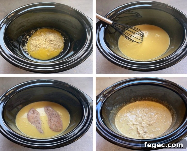 Slow-Cooker Chicken and Gravy Recipe for Tender, Comforting Meals 4 How to make easy crockpot chicken and gravy!