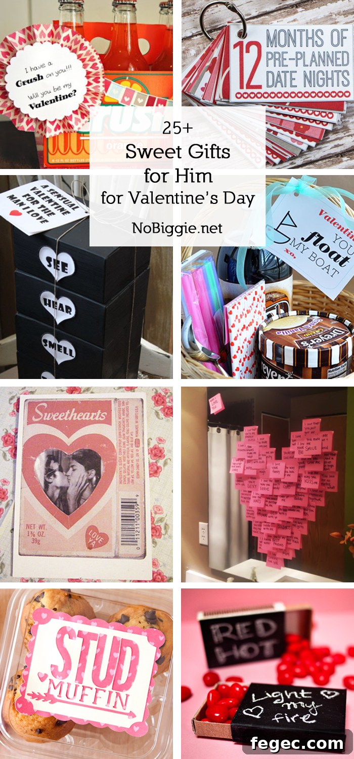 25+ sweet gifts for him for Valentine's day | NoBiggie.net