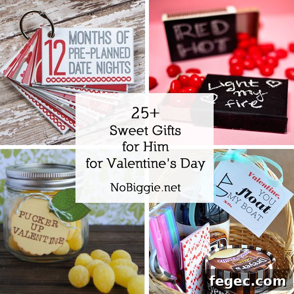 25+ sweet gifts for him for Valentine's Day NoBiggie.net