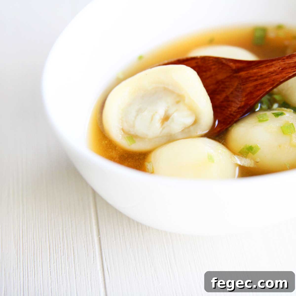 tang yuan fillings idea: savory mozzarella cheese