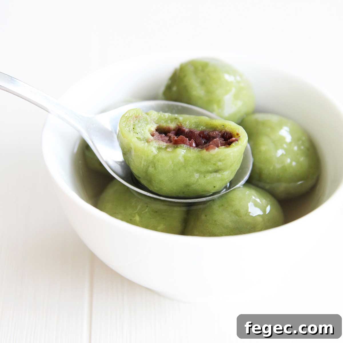 tang yuan fillings idea: red bean paste