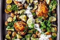 Herb Mustard Sheet-Pan Chicken Thighs for Simple Weeknight Meals