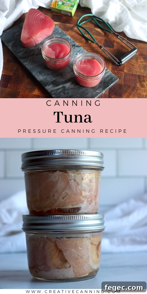 Canning Tuna at Home