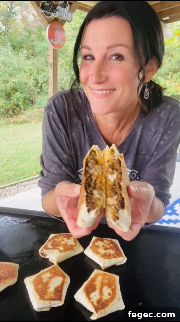 Blackstone Fritos Crunchwraps