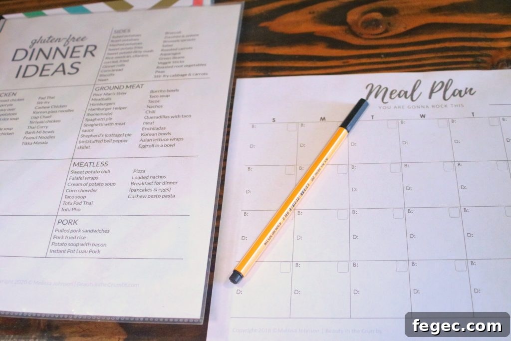 gluten free dinner ideas for families on a budget