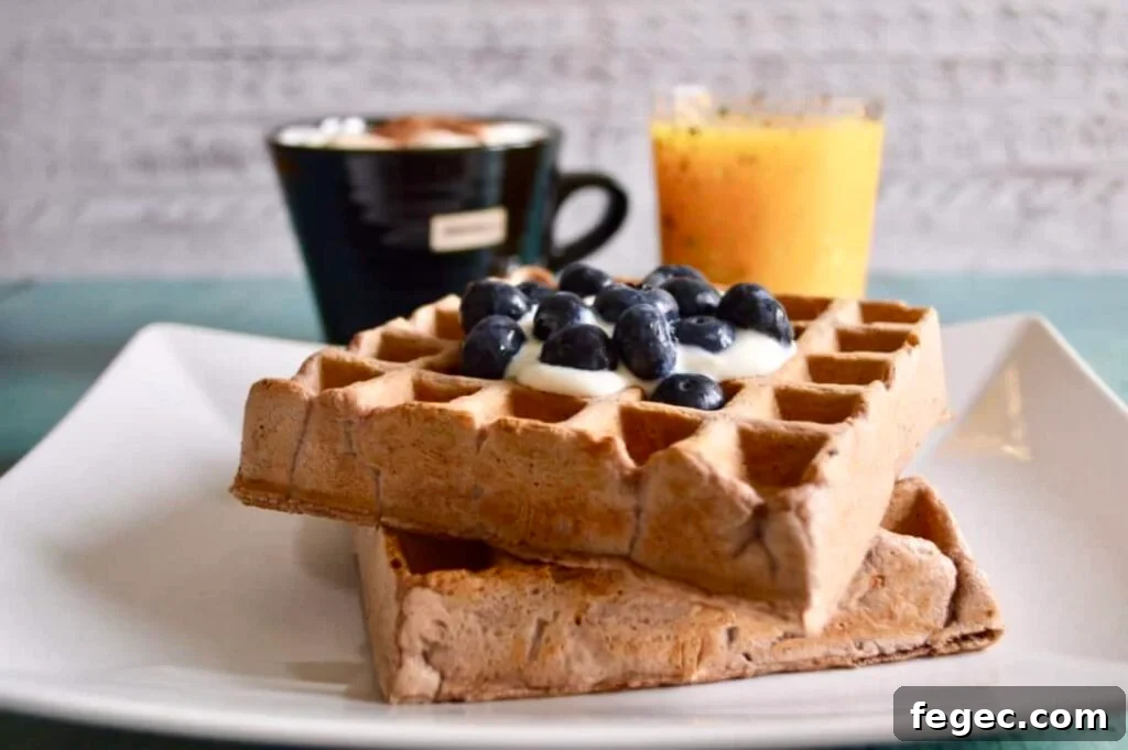 gingerbread waffles