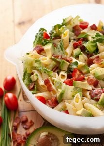 Dairy-Free Cilantro Lime Ranch Dressing Recipe (Vegan) 11 gluten-free-avocado-BLT-pasta-salad