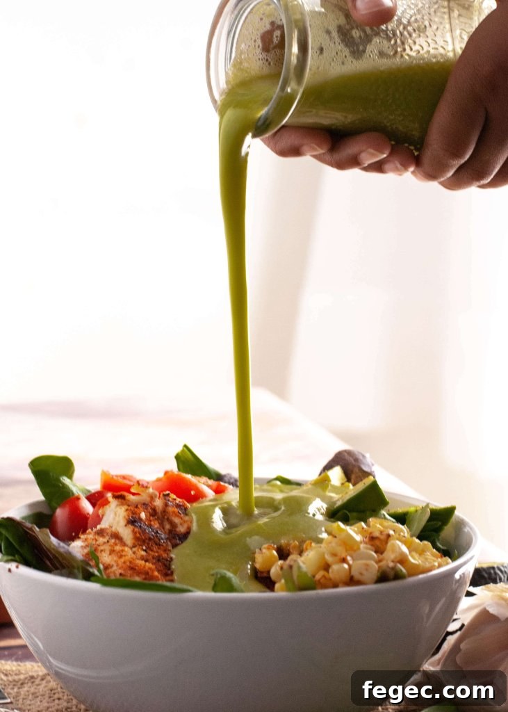 Dairy-Free Cilantro Lime Ranch Dressing Recipe (Vegan) 6 dairy-free-cafe-rio-dressing