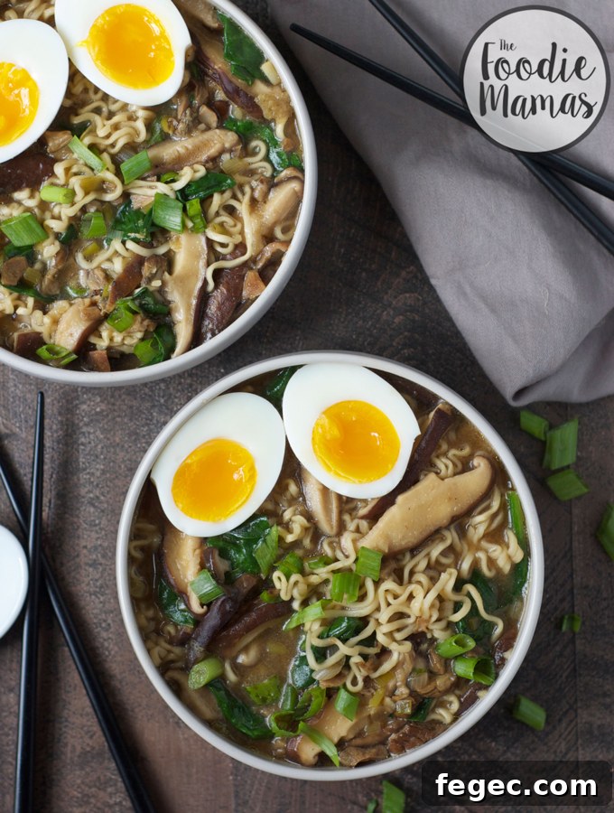 Miso Mushroom Ramen Recipe: Savory Vegan Bowl in 30 Minutes 2 Easy Miso Mushroom Ramen