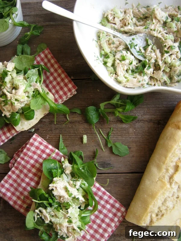 Easy Chicken Salad Sandwiches