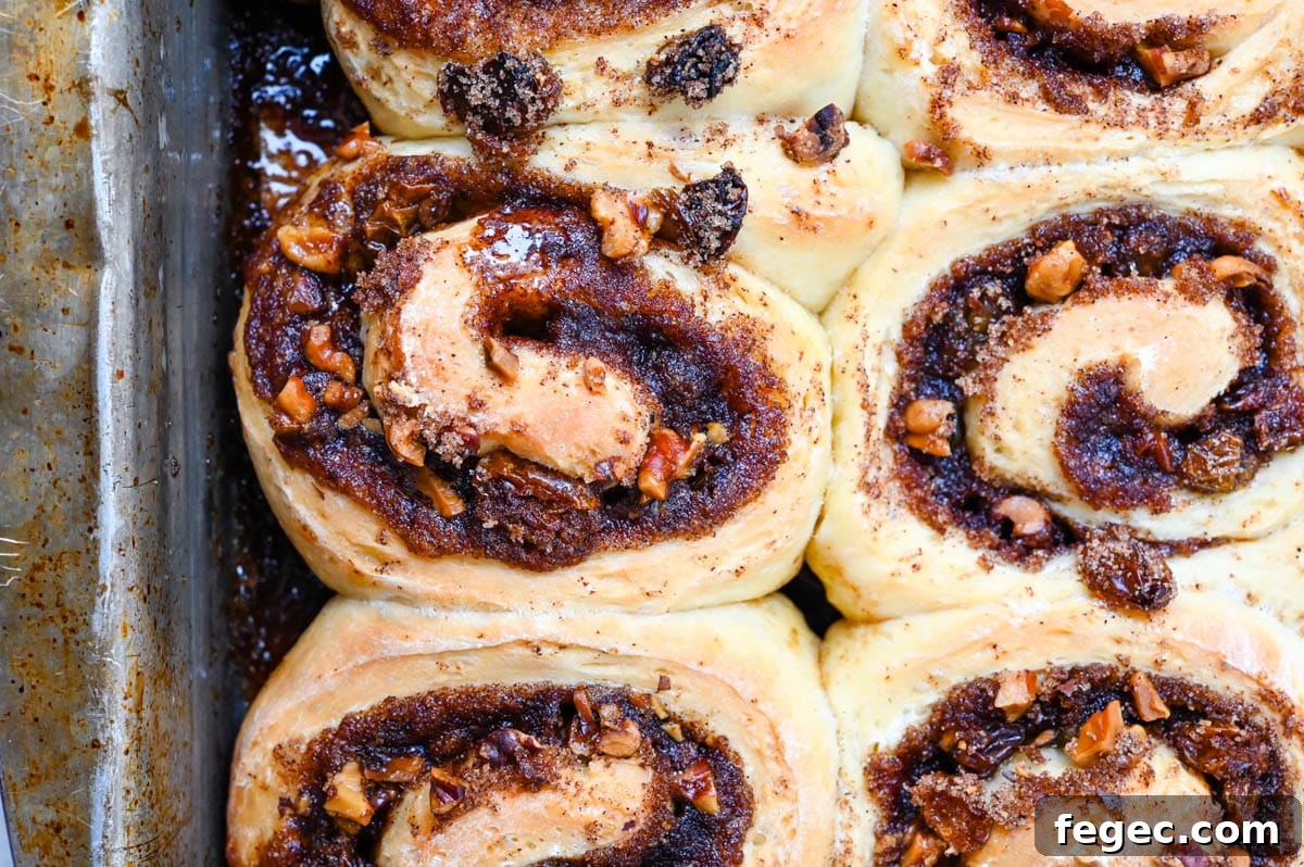 The baked morning buns before icing.