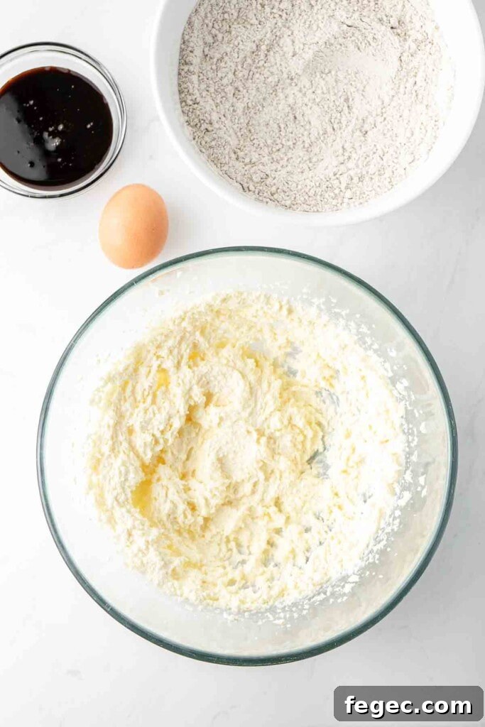 Creaming butter and sugar