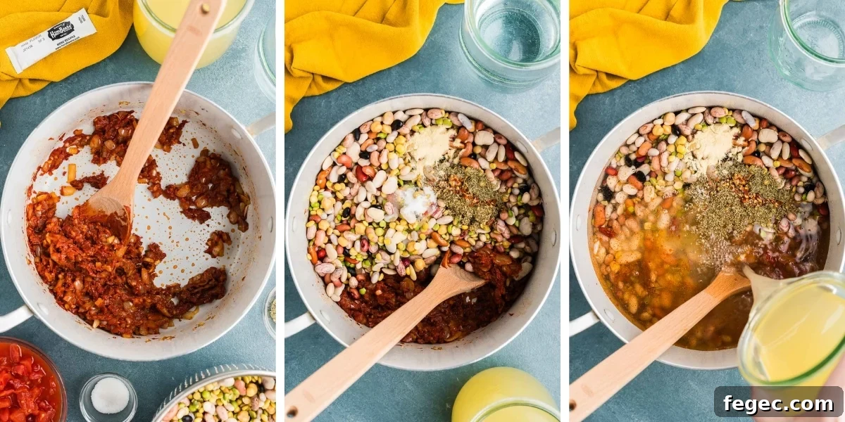 creating soup flavor