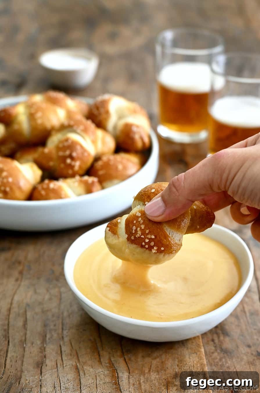 Creamy Beer Cheese Dip Recipe for Game Day Snacks 6 img 49866 5