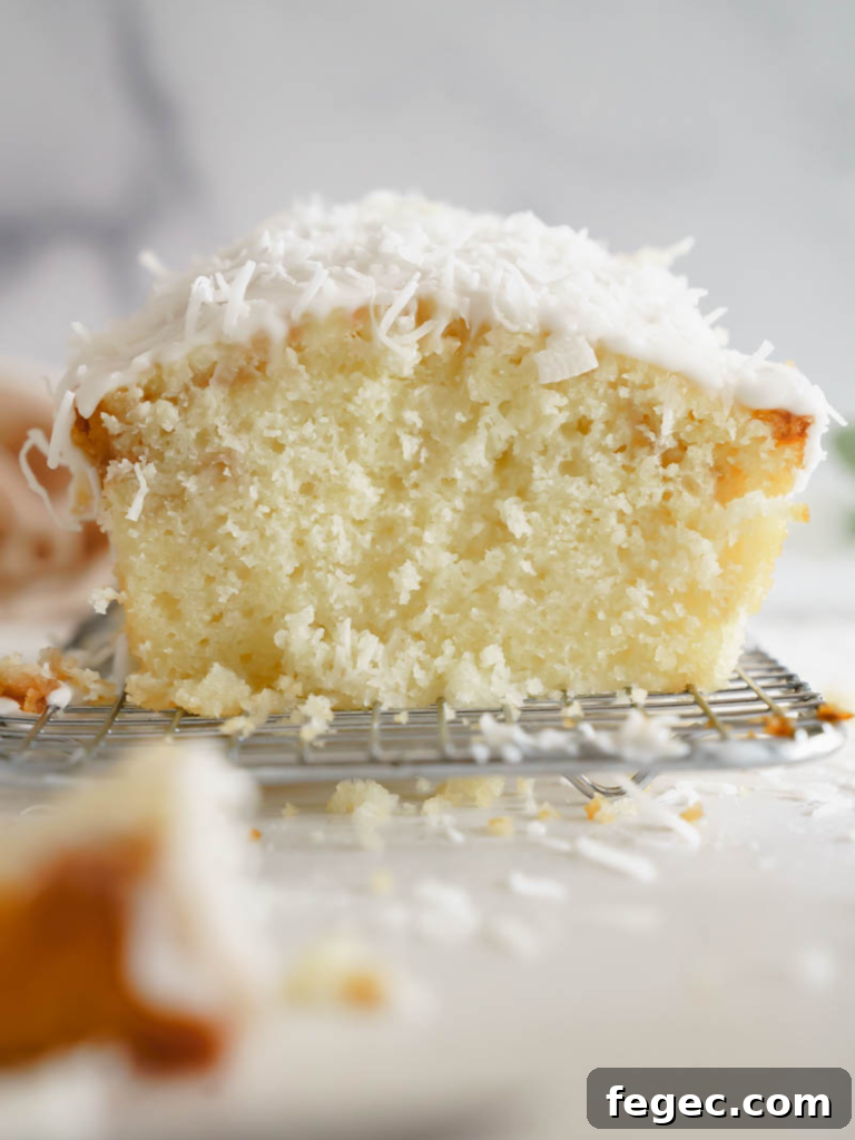 Coconut Loaf Cake