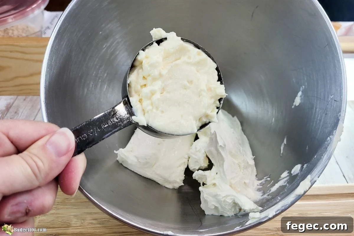 add mayo to cream cheese