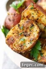 lemon parmesan roasted potatoes