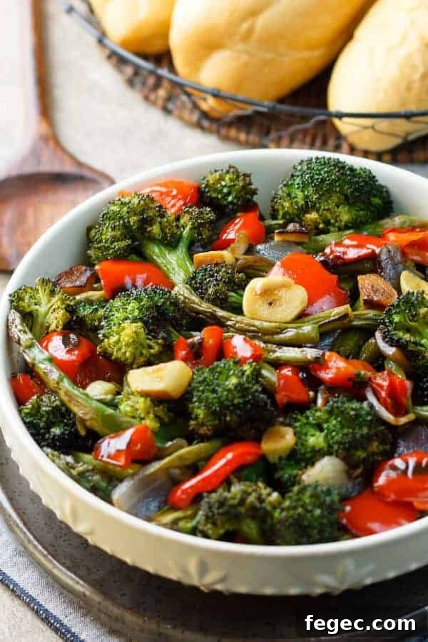 Simple, Healthy Roasted Vegetables