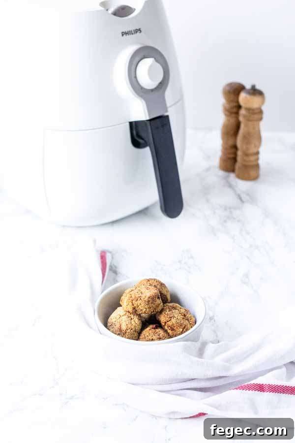 Crispy Air Fryer Falafel Recipe — Quick Homemade Chickpea Patties 6 Yes, you can turn chickpeas into falafel using an Air Fryer. This easy Air Fryer falafel recipe shows you how. They made be that dark brown compared to pan-fried or deep-fried falafel but they are just as tasty. Serve as a snack or a full meal with pita bread and a salad.