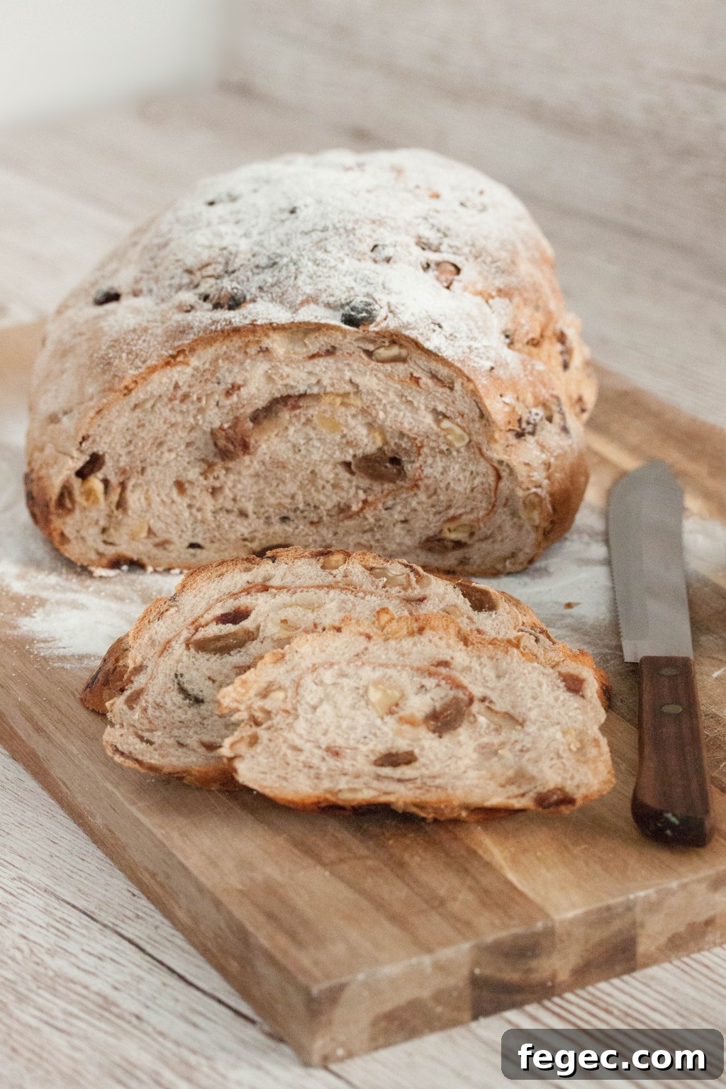 Rustic Raisin Bread