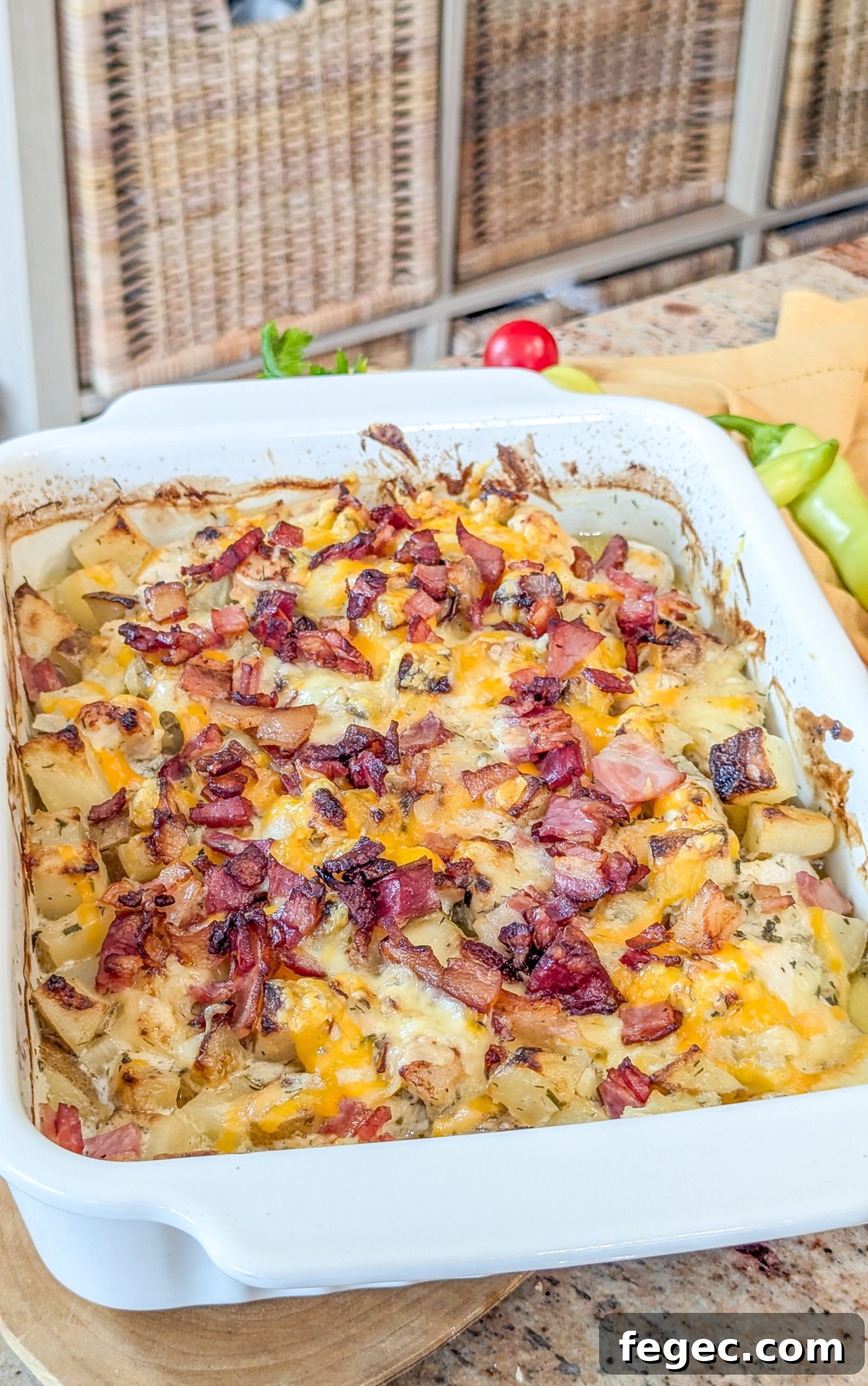 Cheesy Ranch Chicken and Loaded Potato Casserole 2 img 6105 1