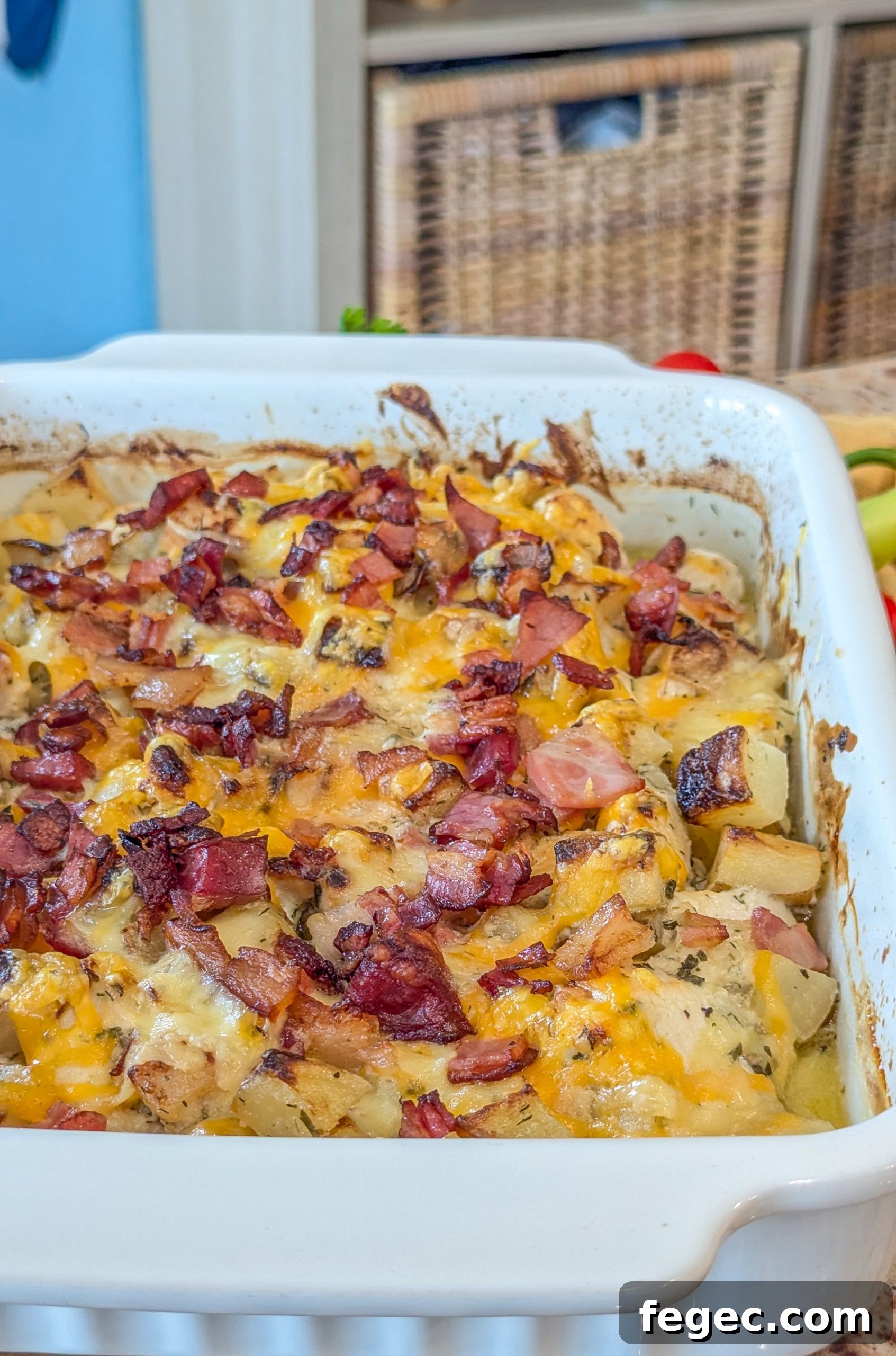 Cheesy Ranch Chicken and Loaded Potato Casserole 5 img 6105 4