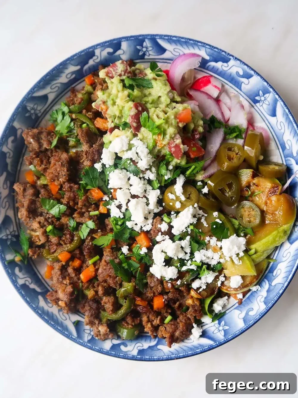 healthy spiced ground beef dinner bowls