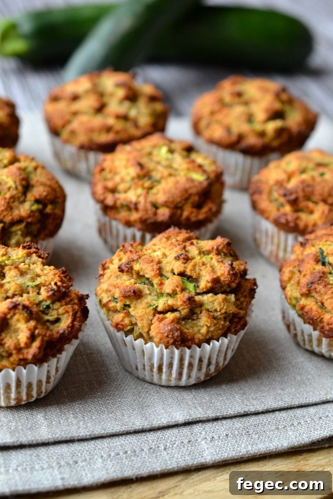 Peanut Butter & Zucchini Muffins | Every Last Bite img 6928 4